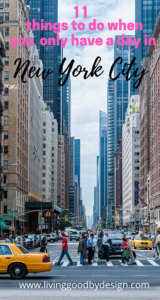 What to Do in New Yoirk City of you Only had a Day